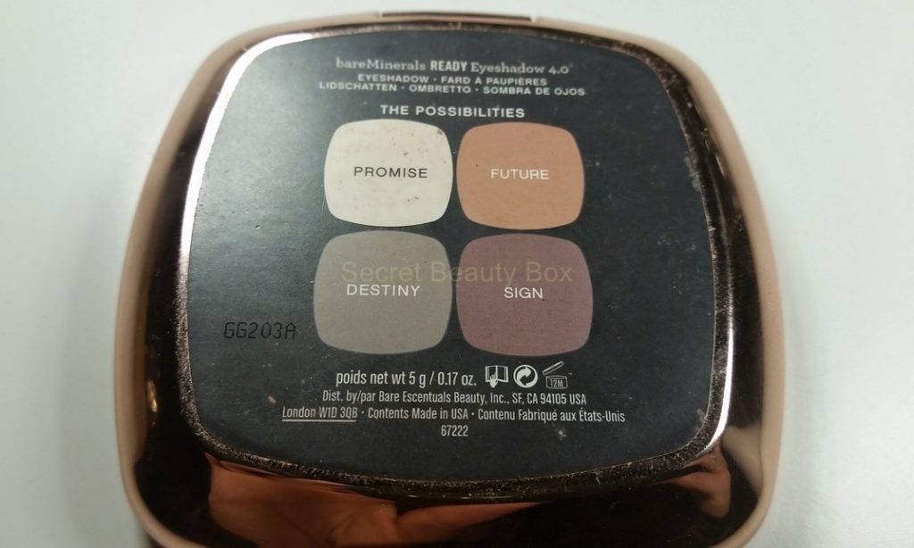 bare minerals eyeshadow the possibilities