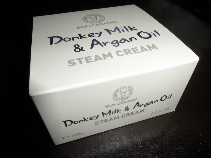 skin ceramic donkey milk steam cream