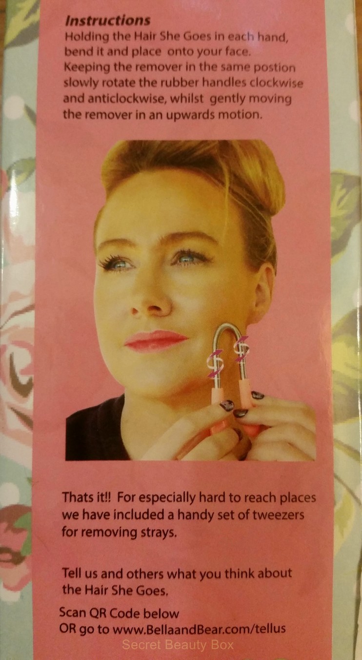 Bella & Bear hair she goes hair removal