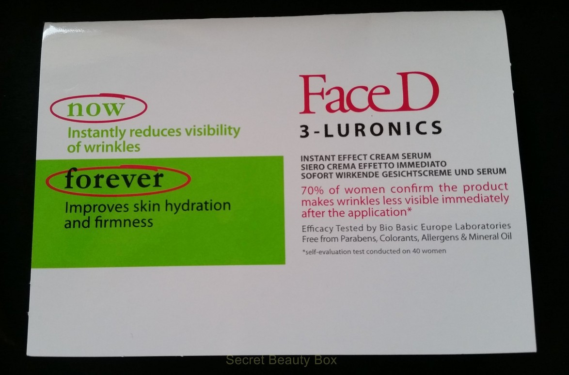Face D 3-luronics you beauty discovery