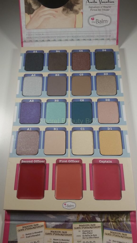 The Balm, Balm voyage